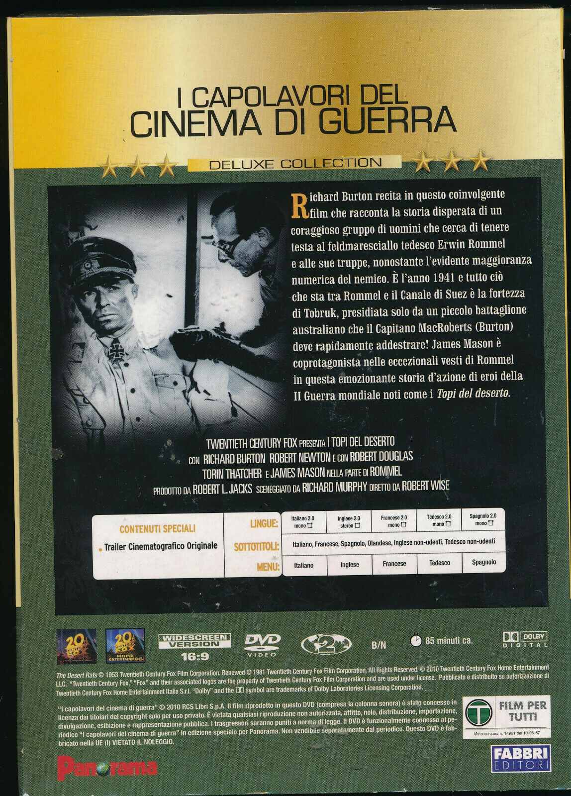 EBOND  I Topi Del Deserto DVD  Editoriale D567110