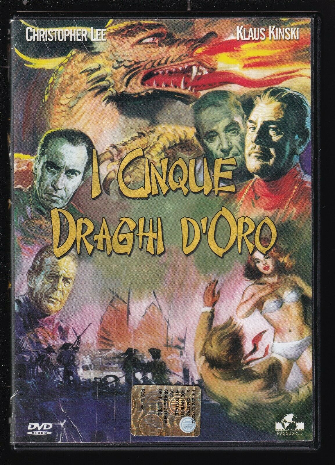 EBOND I Cinque Draghi D'oro DVD D567213