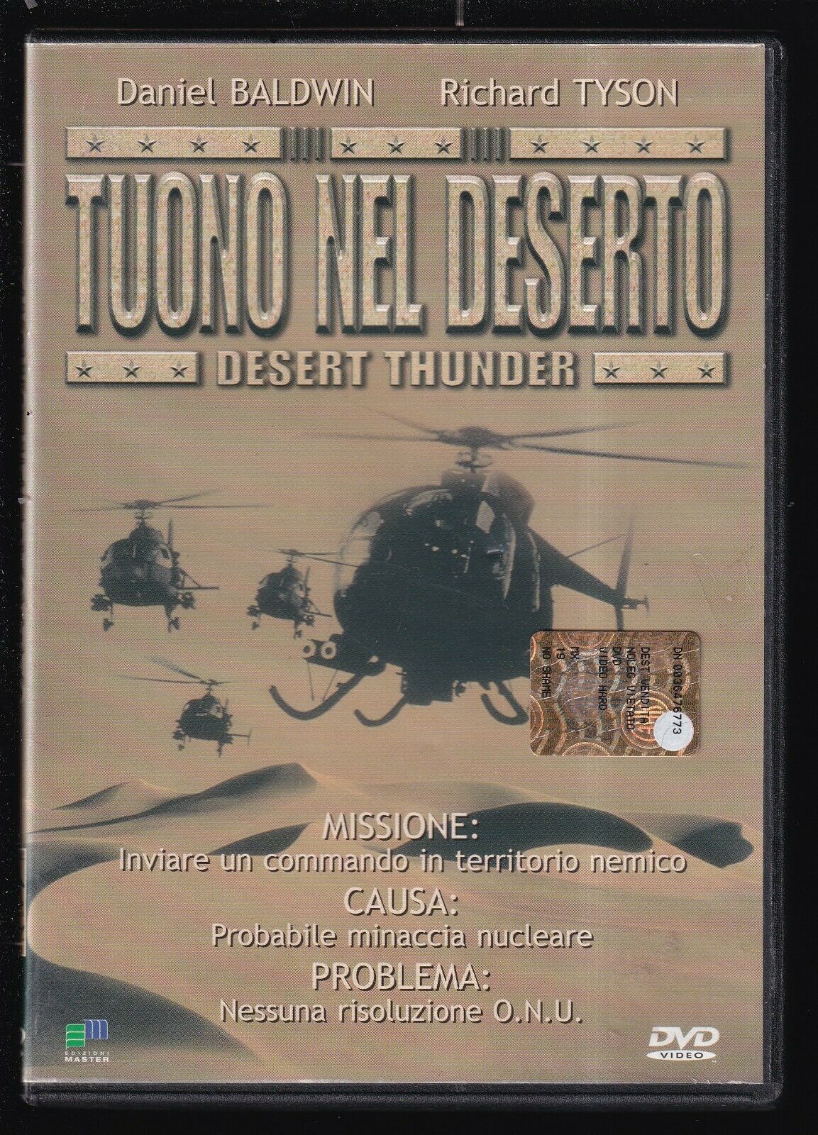 EBOND Tuono Nel Deserto - Desert Thunder DVD D567237