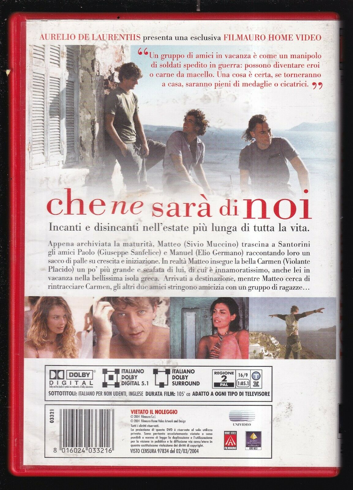EBOND Che Ne Sara Di Noi DVD D567353