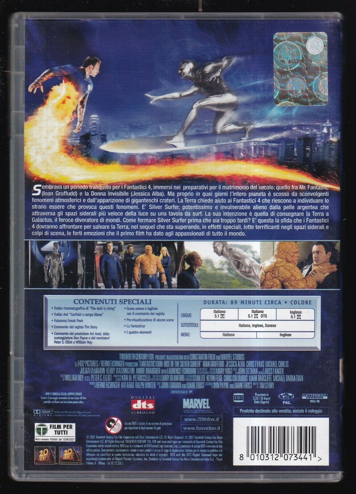 EBOND I Fantastici 4 e Silver Surfer DVD D567537