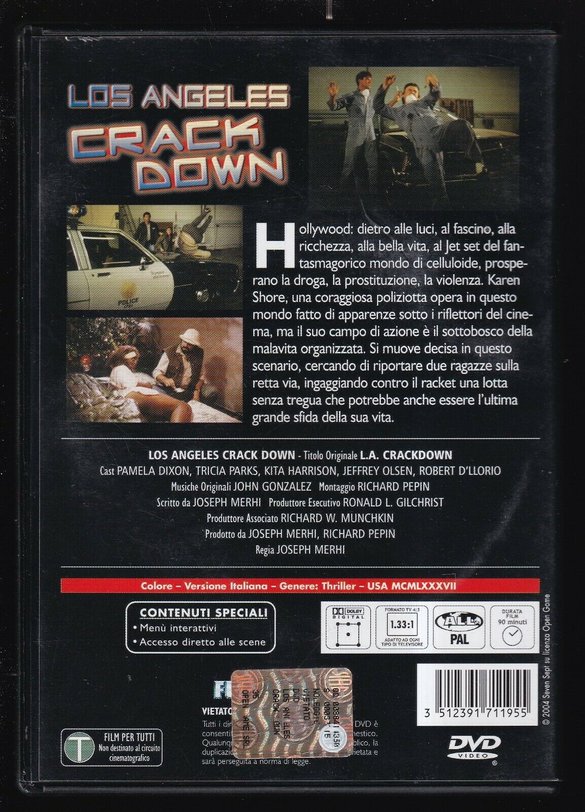 EBOND Los Angeles Crack Down DVD D567601