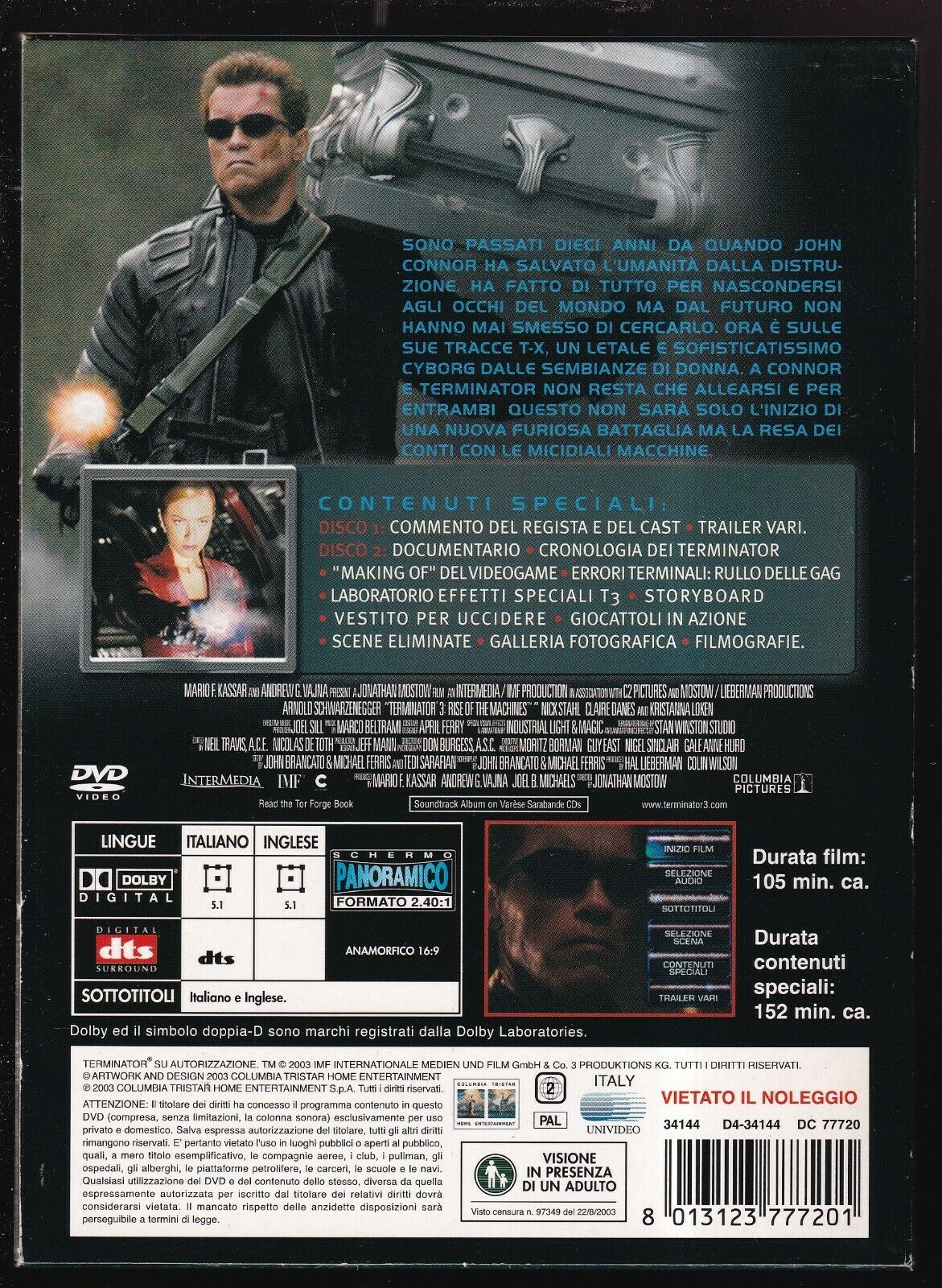 EBOND Terminator 3 - Le Macchine Ribelli DVD D567749