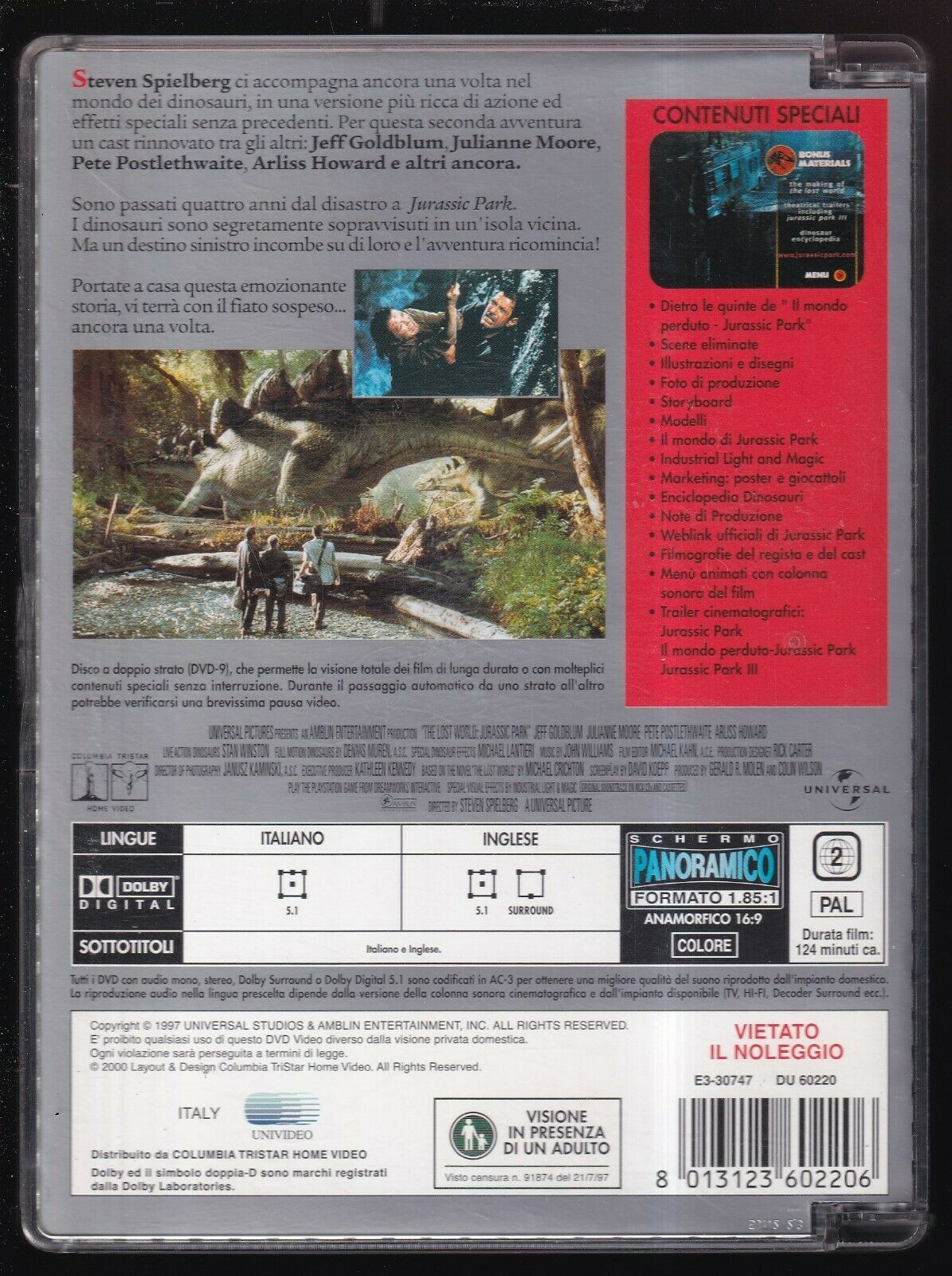 EBOND Jurassic Park Il Mondo Perduto Sjb DVD D567762