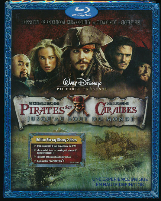 EBOND Pirates Des Caraibes 3  Jusqu'au Bout Du Monde BLURAY Fr Ed. BLURAY D567824