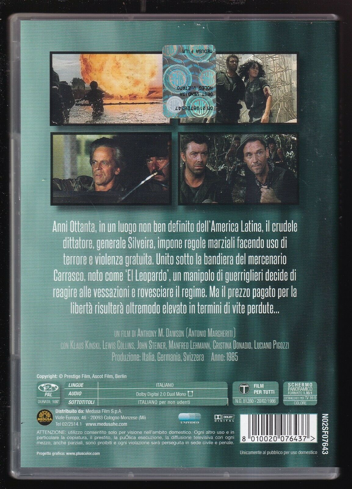 EBOND Commando Leopard DVD D568012