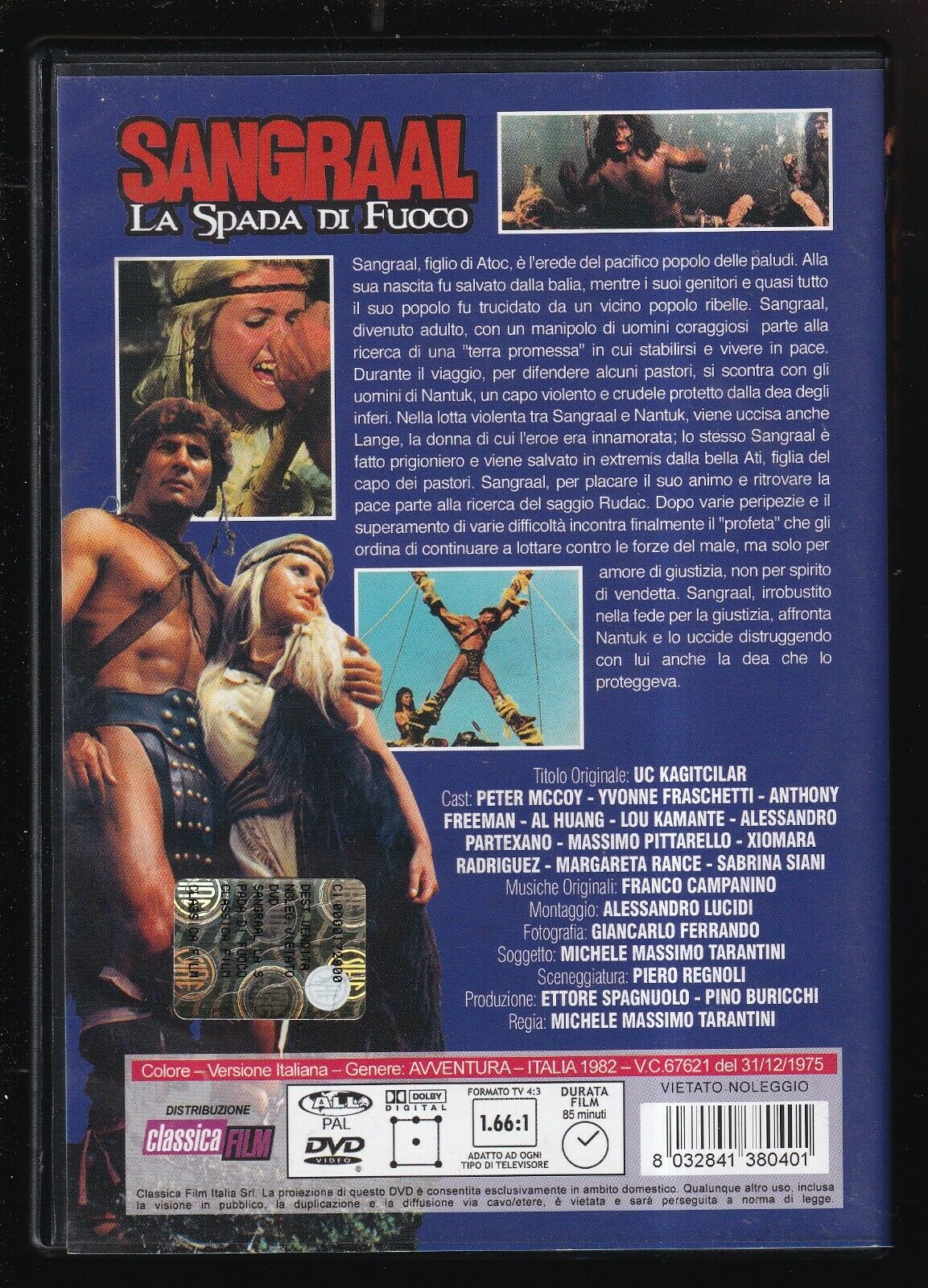 EBOND Sangraal La Spada Di Fuoco DVD D568059