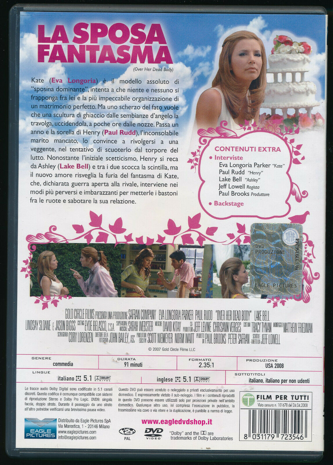 EBOND  La Sposa Fantasma DVD  Ex Noleggio D568216