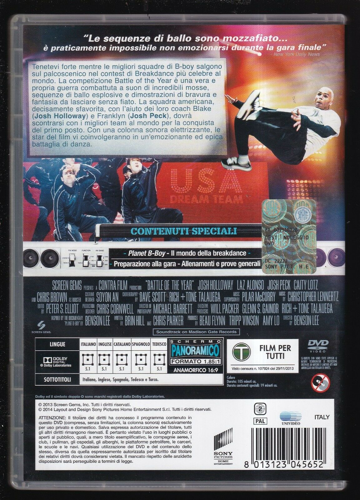 EBOND Battle Of The Year La Vittoria E' In Ballo DVD Ex Noleggio D568361