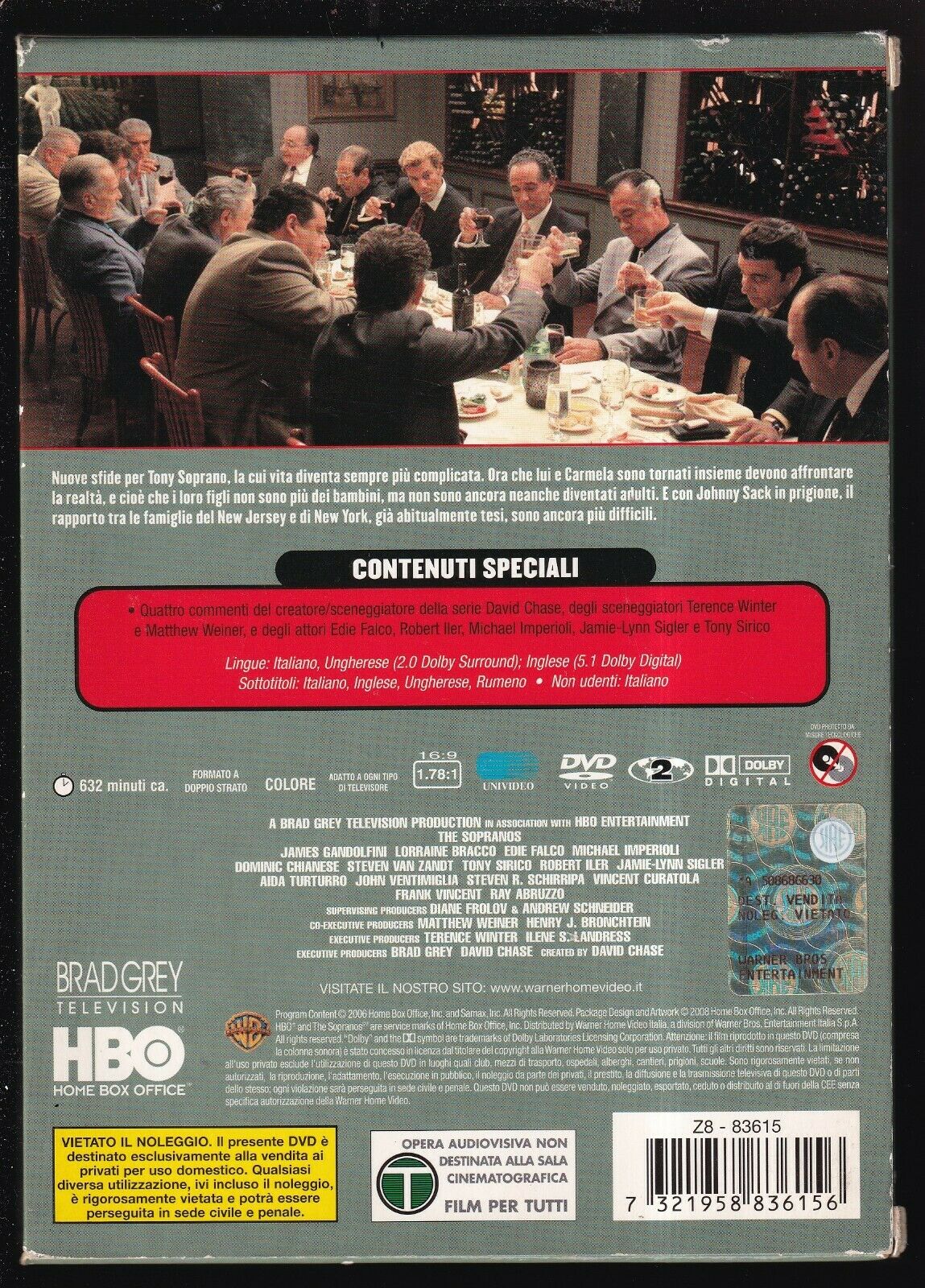 EBOND I Soprano. Stagione 6. Parte 1 (4 DVD) D568510