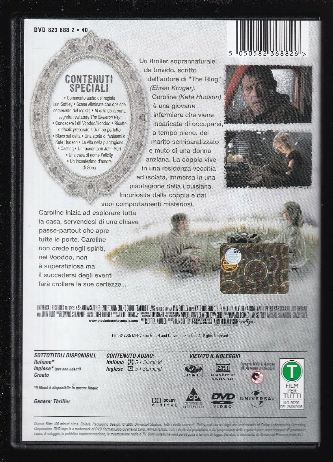 EBOND The Skeleton Key DVD D568543