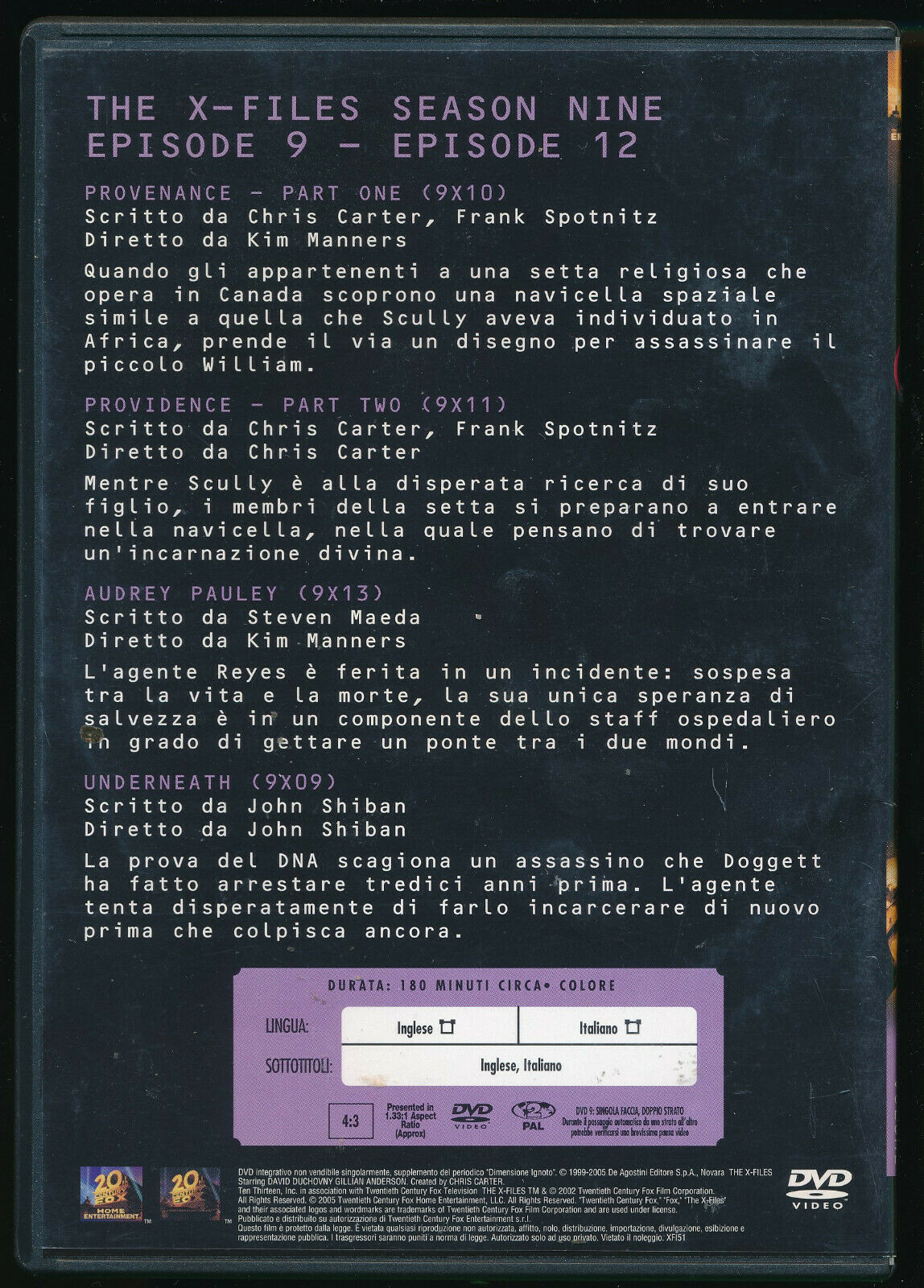 EBOND X-files  Season Nine Vol.3  DVD D568640