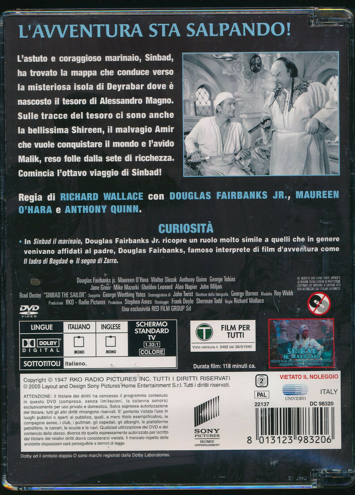 EBOND  Sindbad Il Marinaio DVD Super Jewel Box D568739