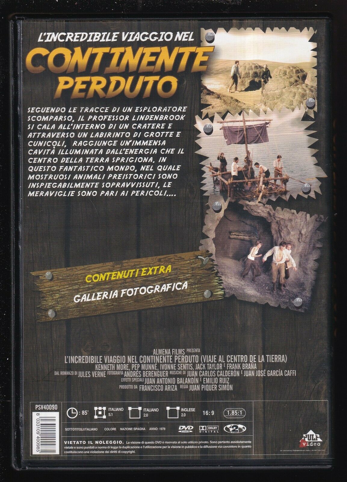 EBOND L' Incredibile Viaggio Nel Continente Perduto DVD D568929