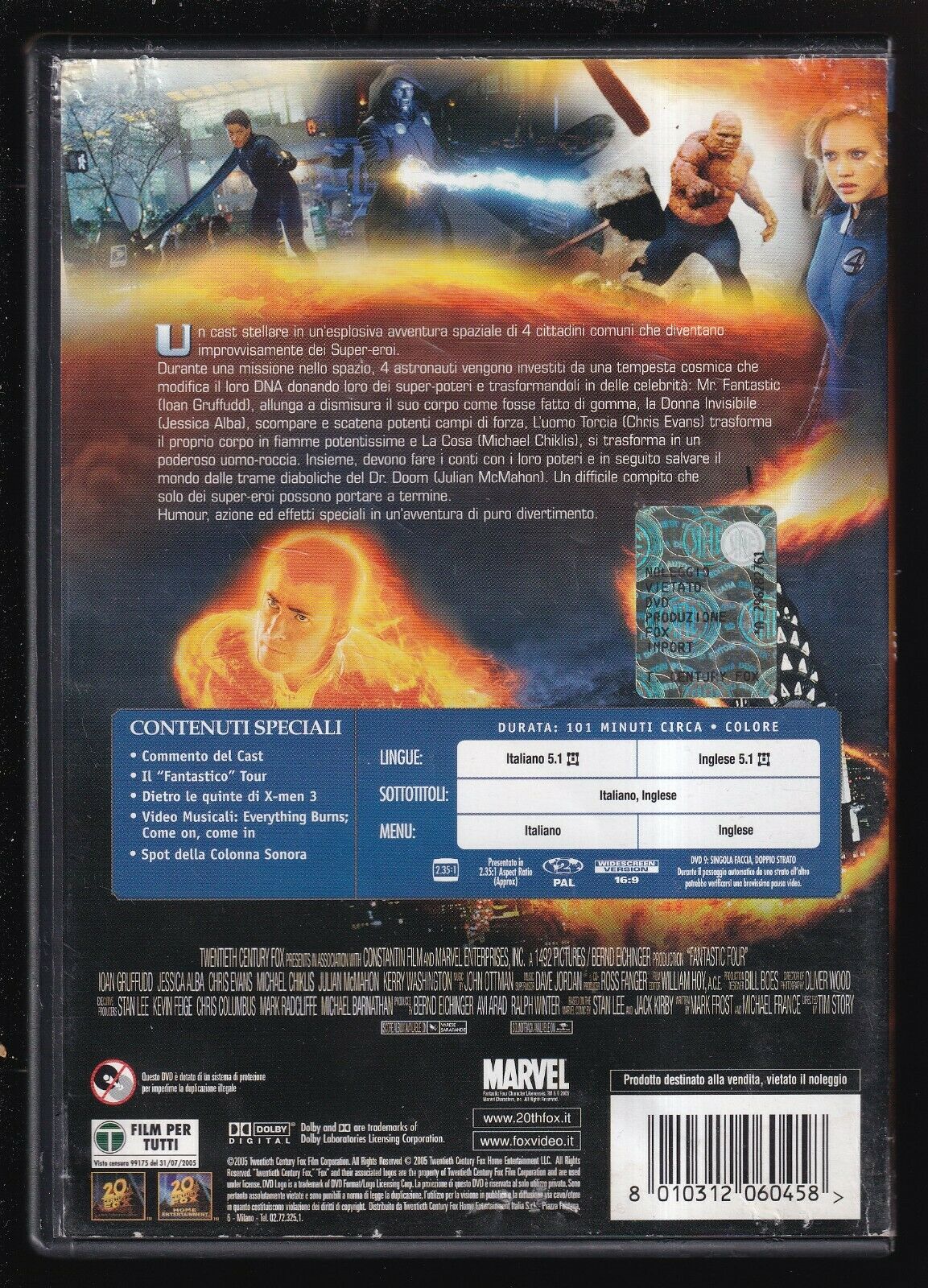 EBOND I Fantastici 4 DVD D569142