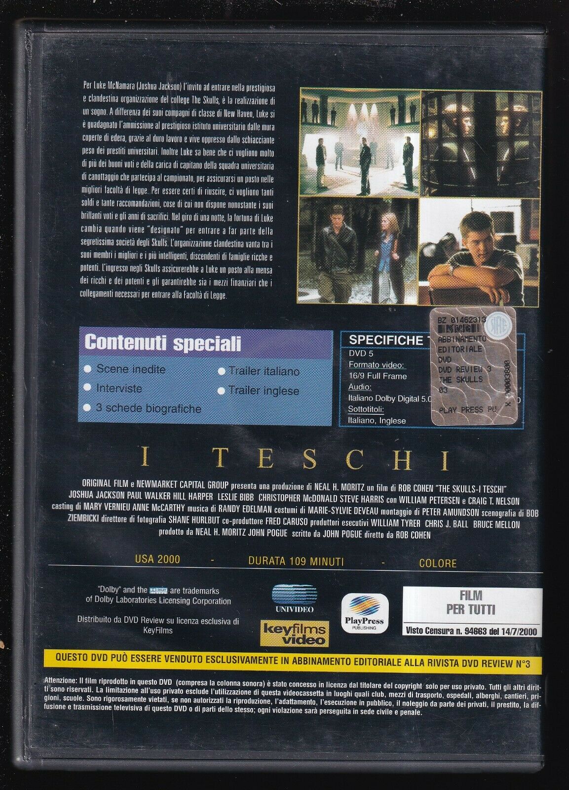 EBOND The Skulls - I Teschi I Teschi DVD D569156