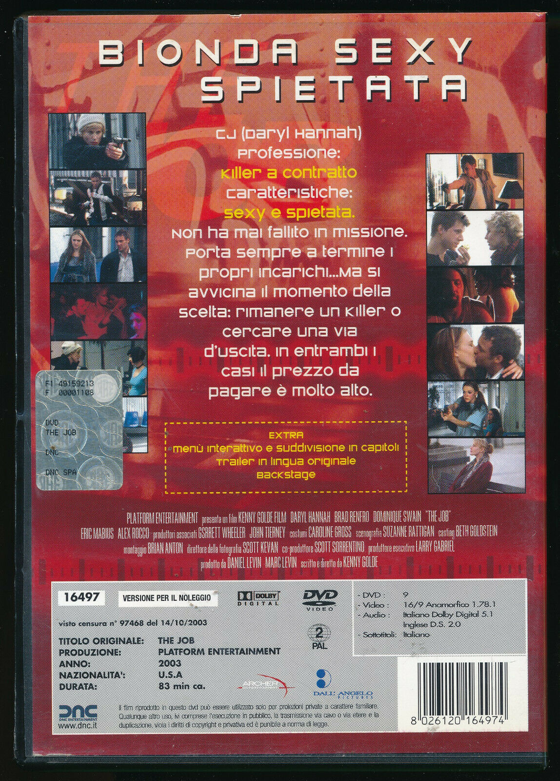EBOND The Job  DVD  Ex Noleggio D569334