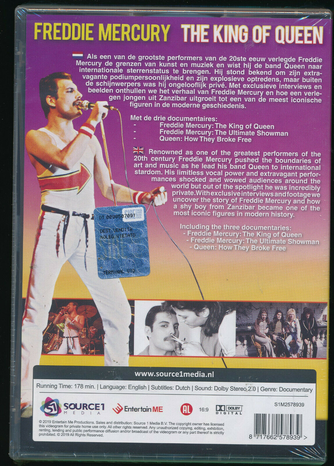 EBOND Freddie Mercury - The King Of Queen DVD D569343