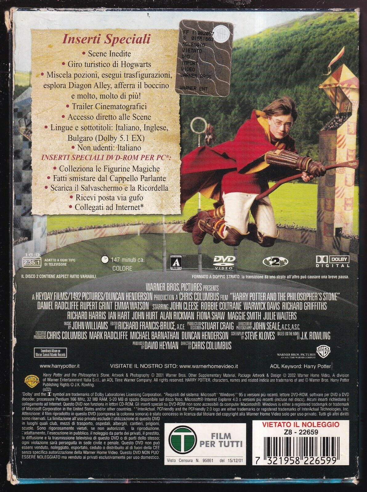 EBOND Harry Potter E La Pietra Filosofale (special Edition) (2 DVD) D569748