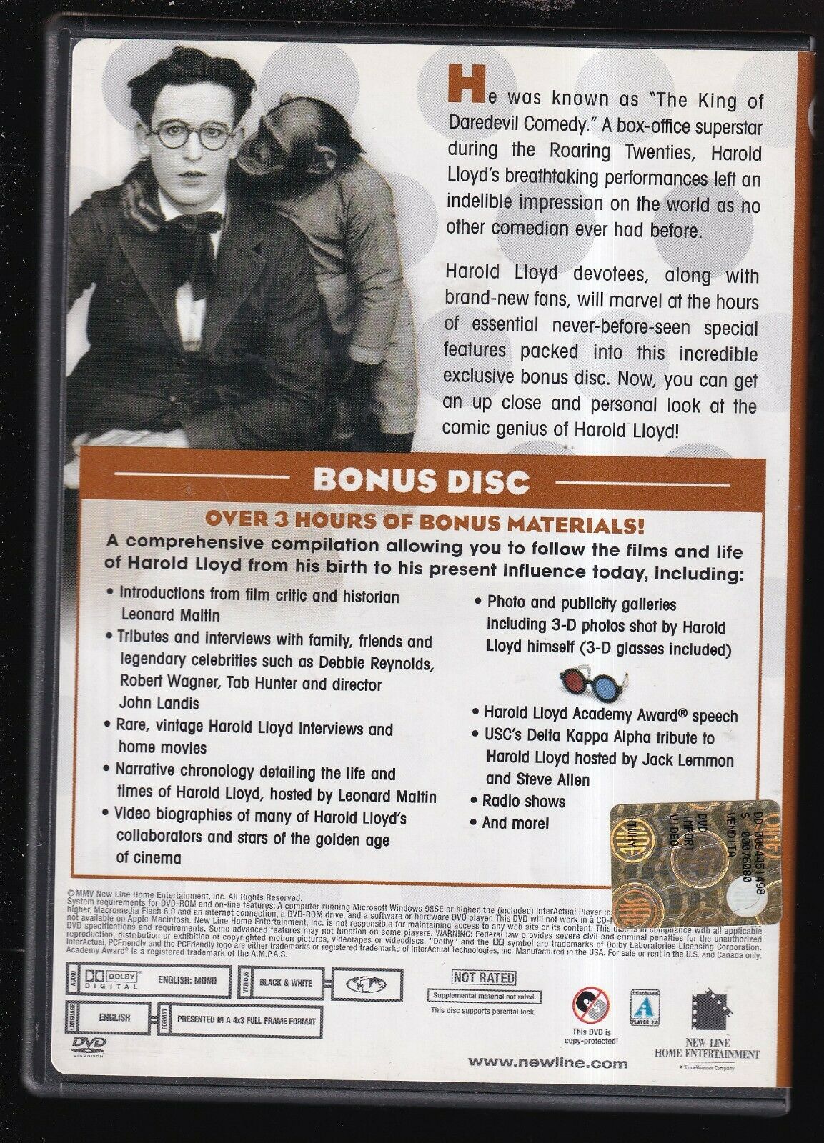EBOND The Harold Lloyd Commedy Collection [edizione Regno Unito] DVD D569852