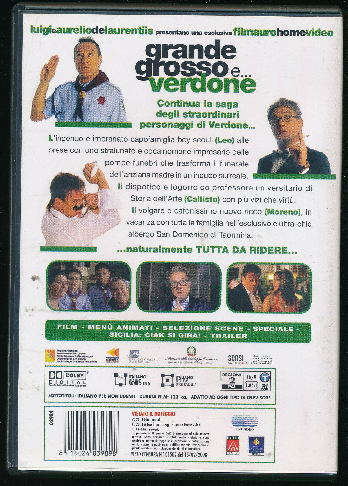 EBOND Grande Grosso e Verdone DVD D570103