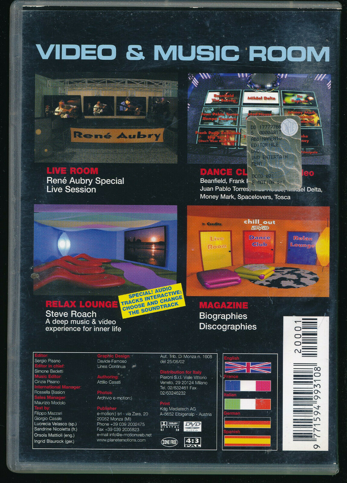 EBOND  Chill On Out  DVD D570218