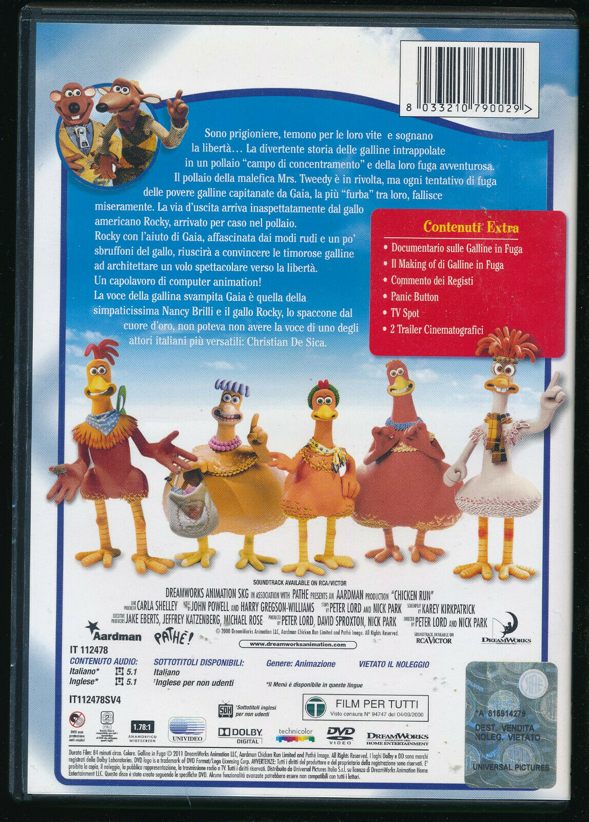 EBOND Galline In Fuga  DVD D570254