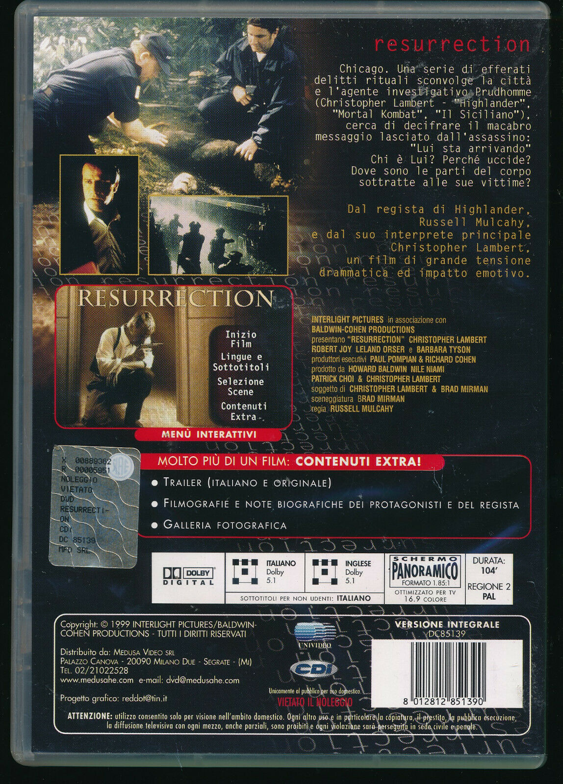 EBOND Resurrection DVD D570353