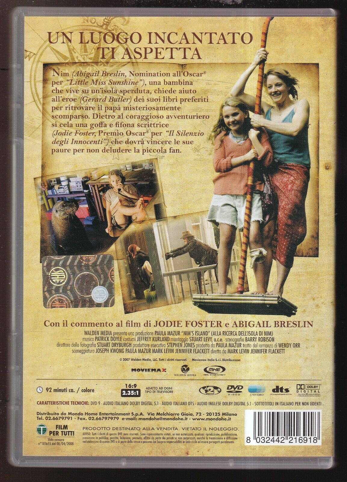 EBOND Alla Ricerca Dell'isola Di Nim DVD D570615