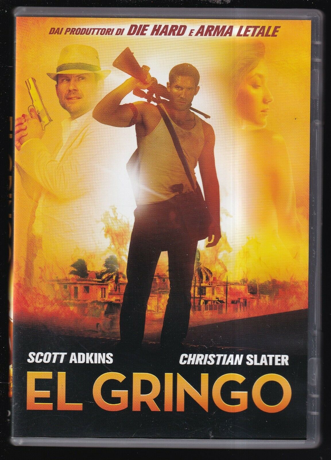 EBOND El Gringo Con Christian Slater DVD Ex Noleggio D570737