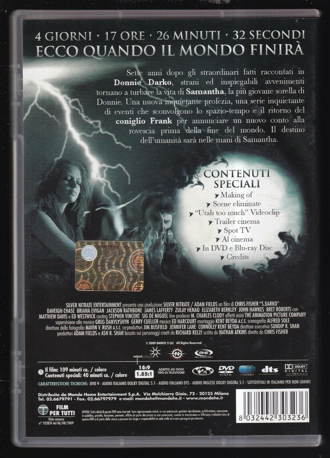EBOND S. Darko DVD Ex Noleggio D570739