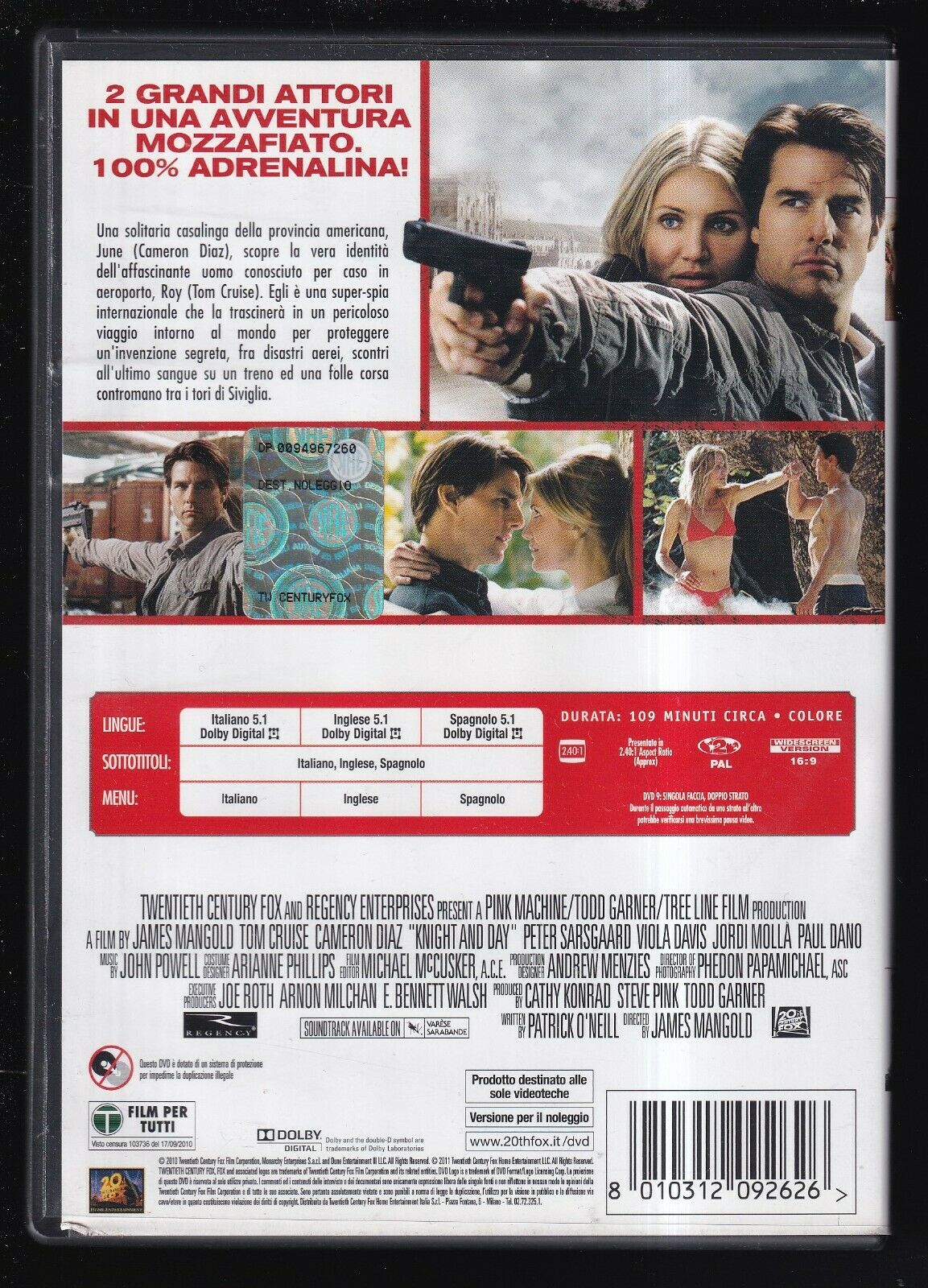 EBOND Knight And Day - Innocenti Bugie DVD Ex Noleggio D570749