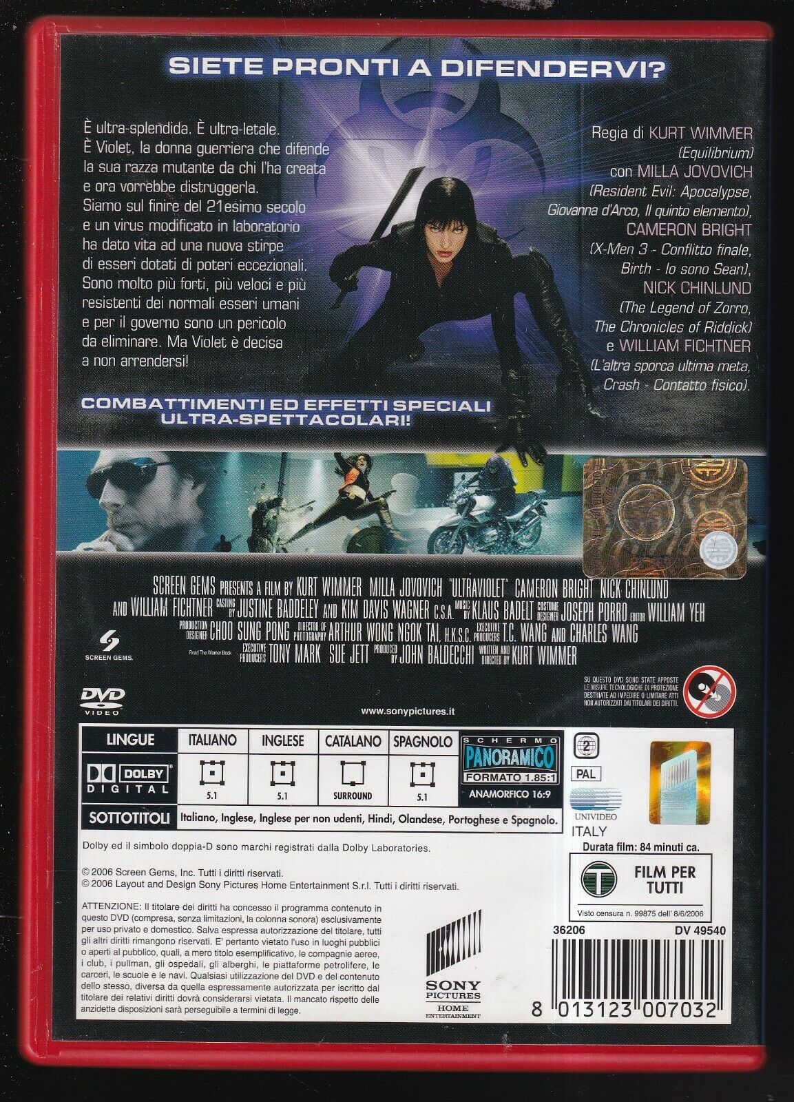 EBOND Ultraviolet DVD  Ex Noleggio D570801