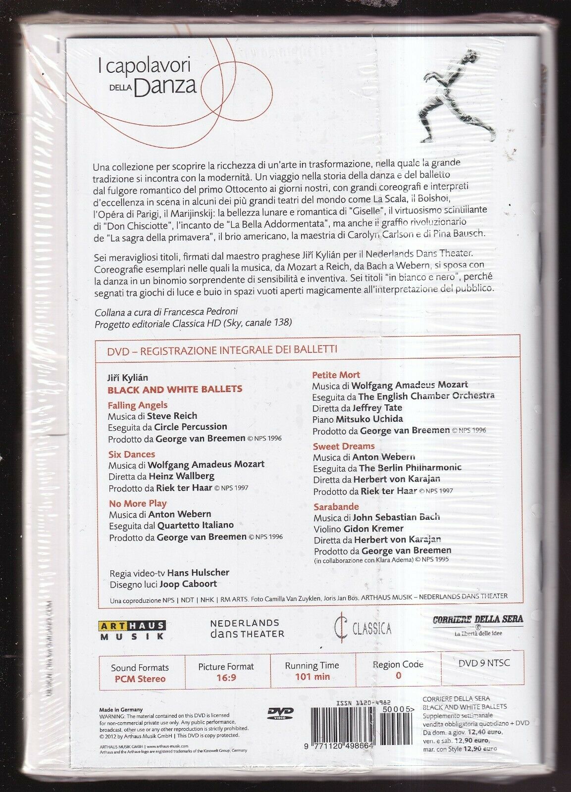 EBOND Black And White Ballets Mozart Capolavori Della Danza Vol.05 DVD D570822