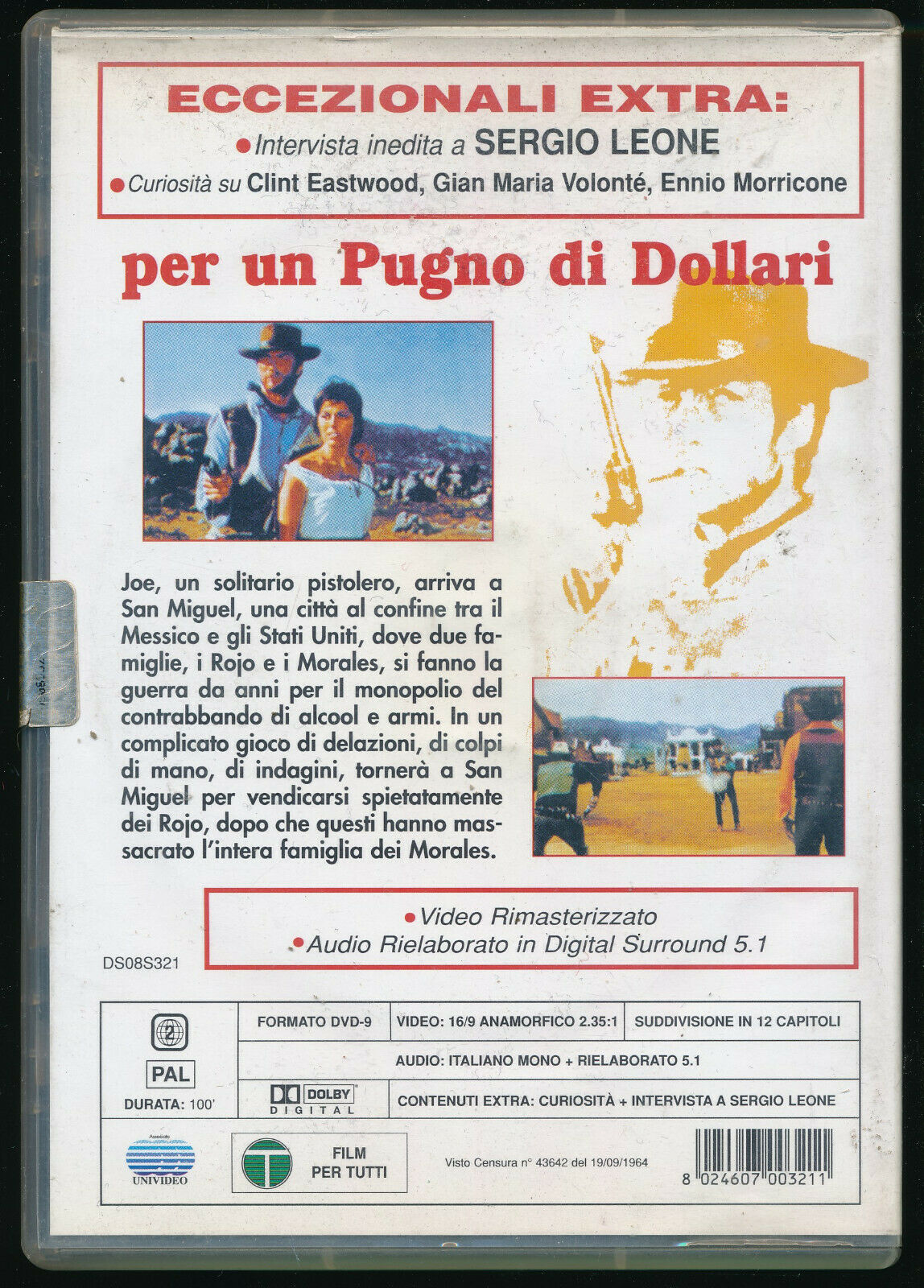 EBOND Per Un Pugno Di Dollari DVD D570914