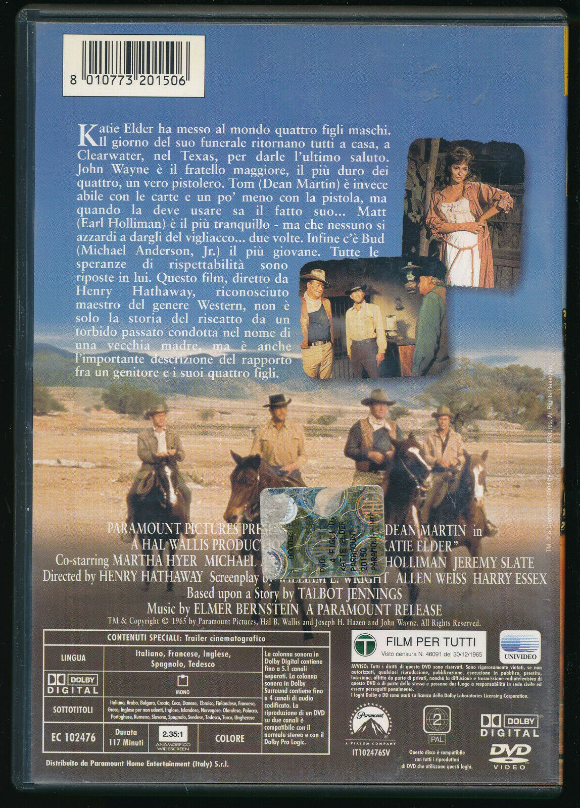 EBOND I 4 Figli Di Katie Elder   DVD D570927