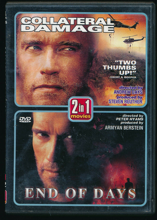 EBOND Collateral Damage - End Of Days DVD  Uk Edition 2 In 1 D571128