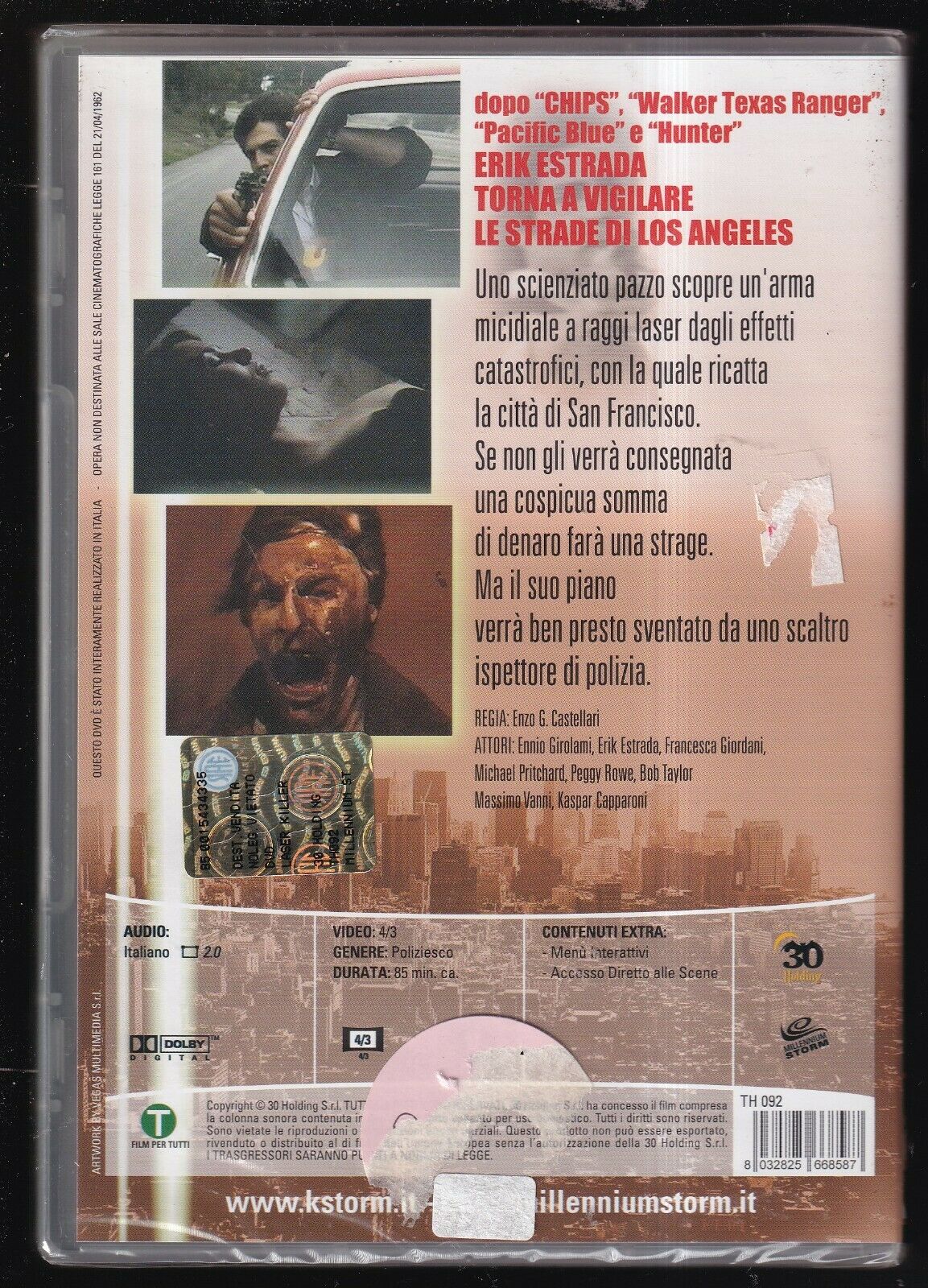 EBOND Laser Killer Di Enzo G. Castellari DVD D571337