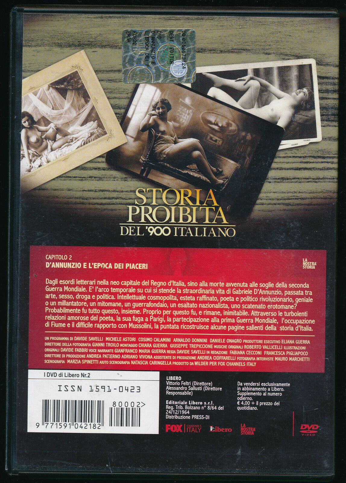 EBOND  Storia Proibita Del '900 Italiano Capitolo Due DVD Editoriale D571530