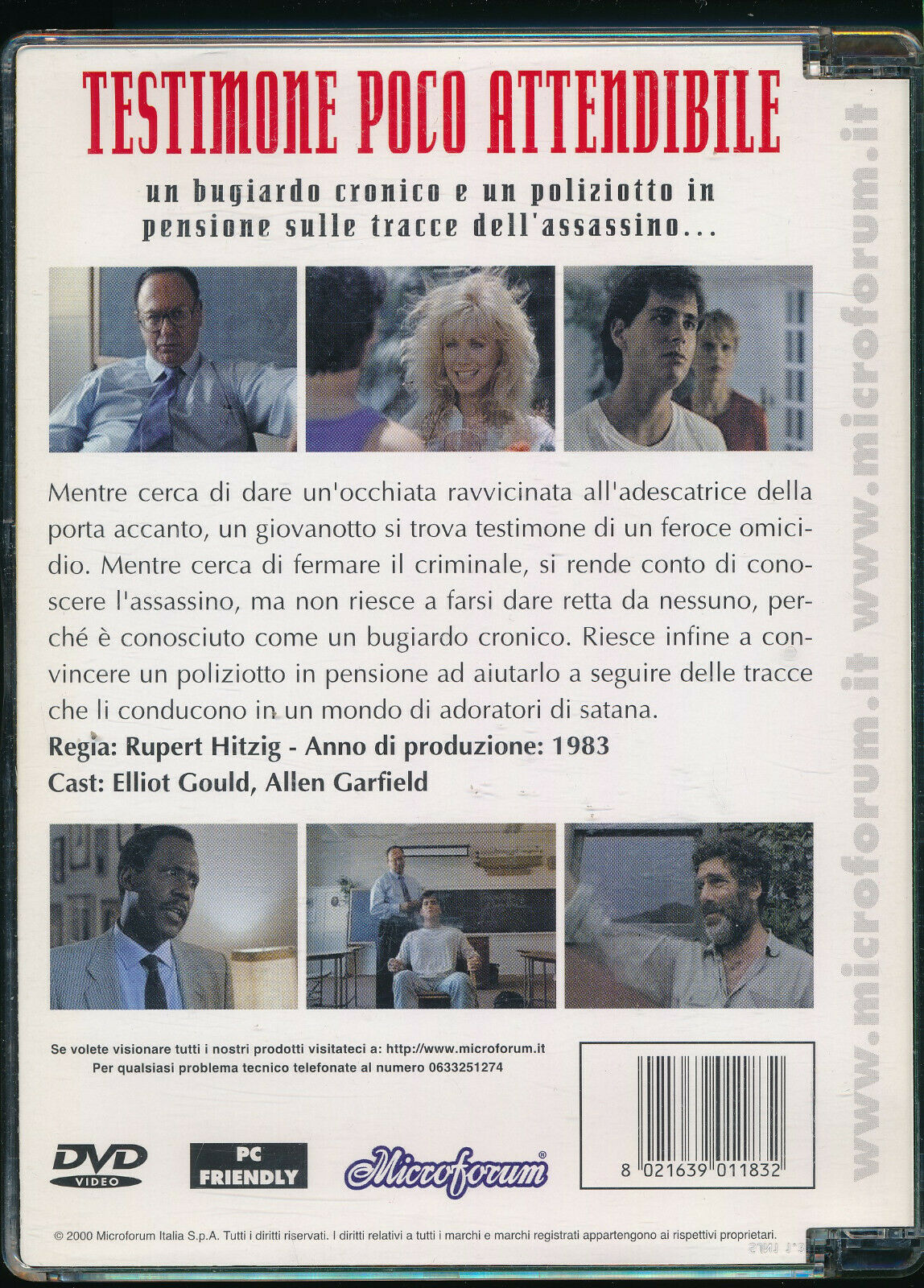 EBOND Testimone Poco Attendibile DVDsuper Jewel Box D571556