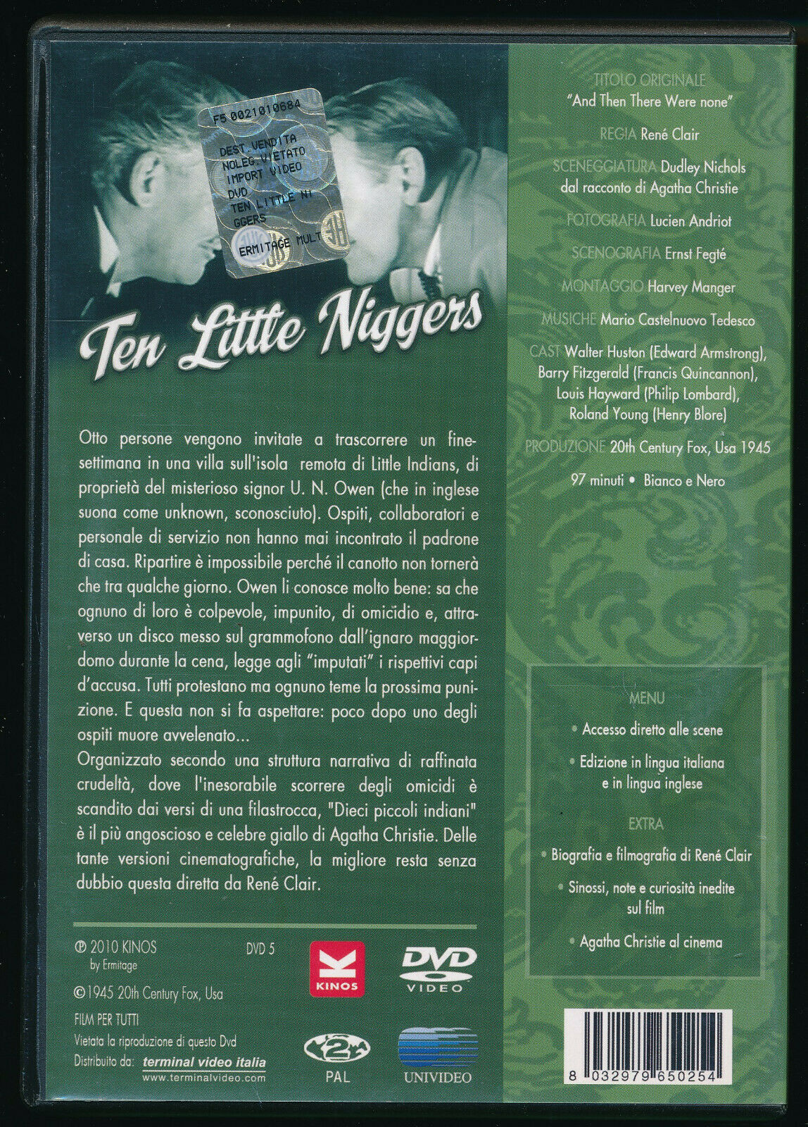 EBOND Dieci Piccoli Indiani  DVD D571644