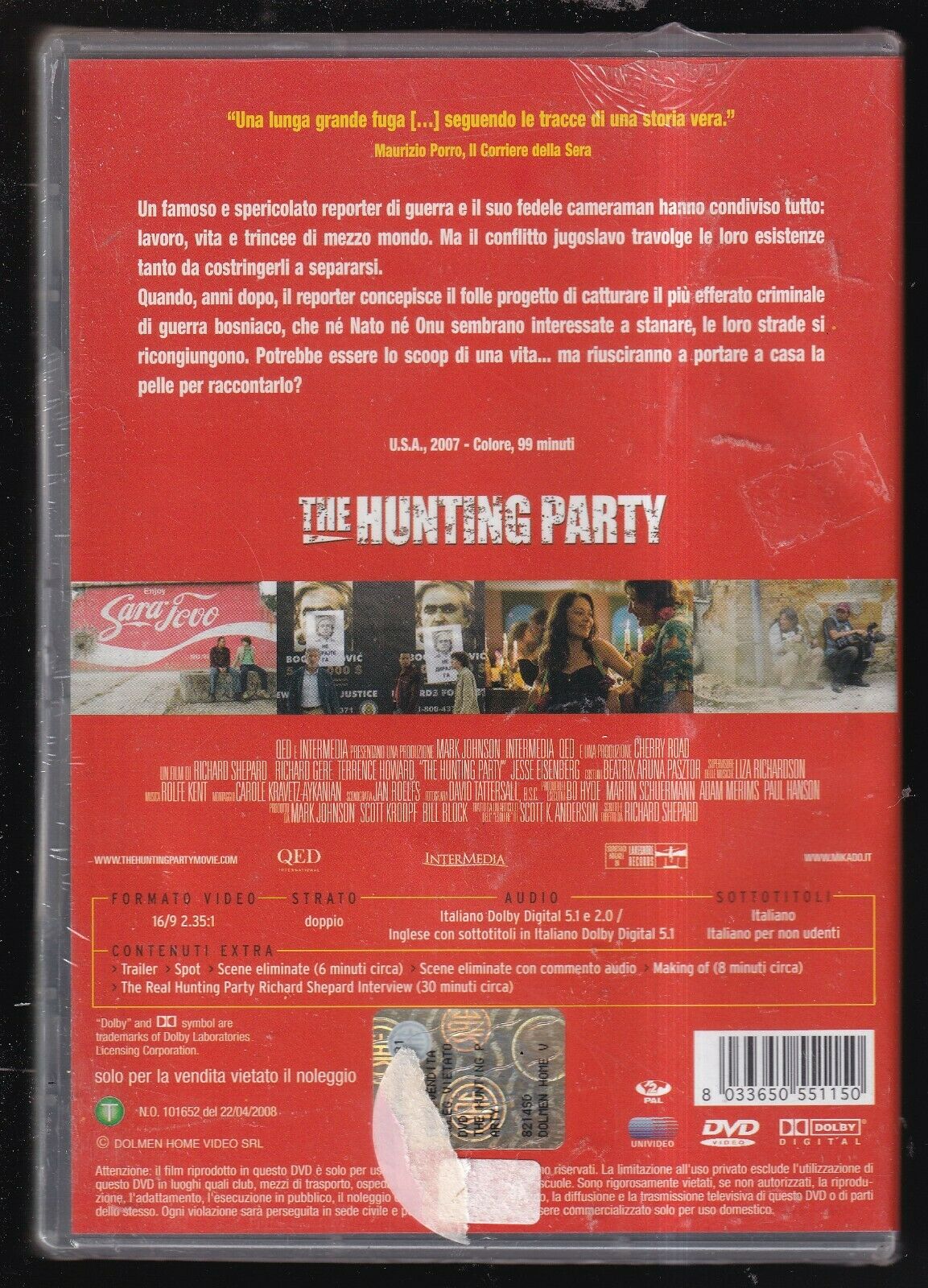 EBOND The Hunting Party DVD D571917