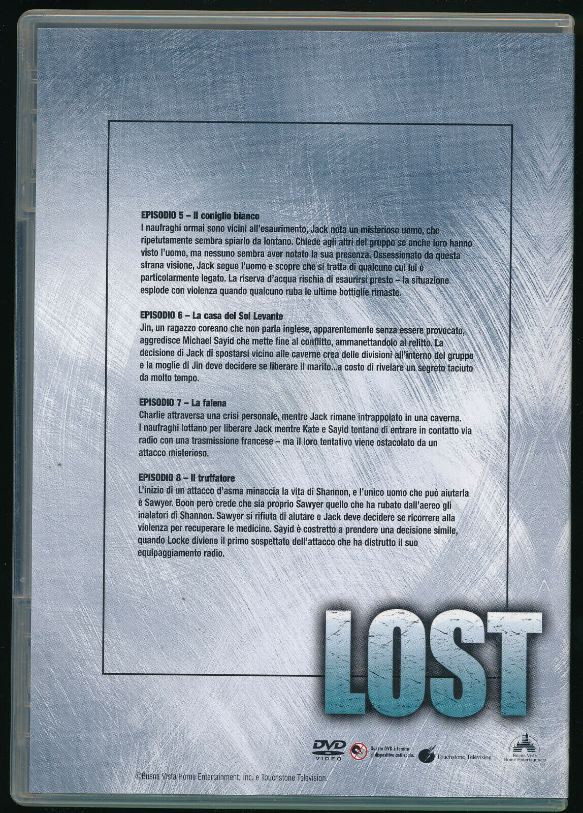 EBOND Lost  Stagione 1 Volume 2  Episodi 5-8  DVD D572216