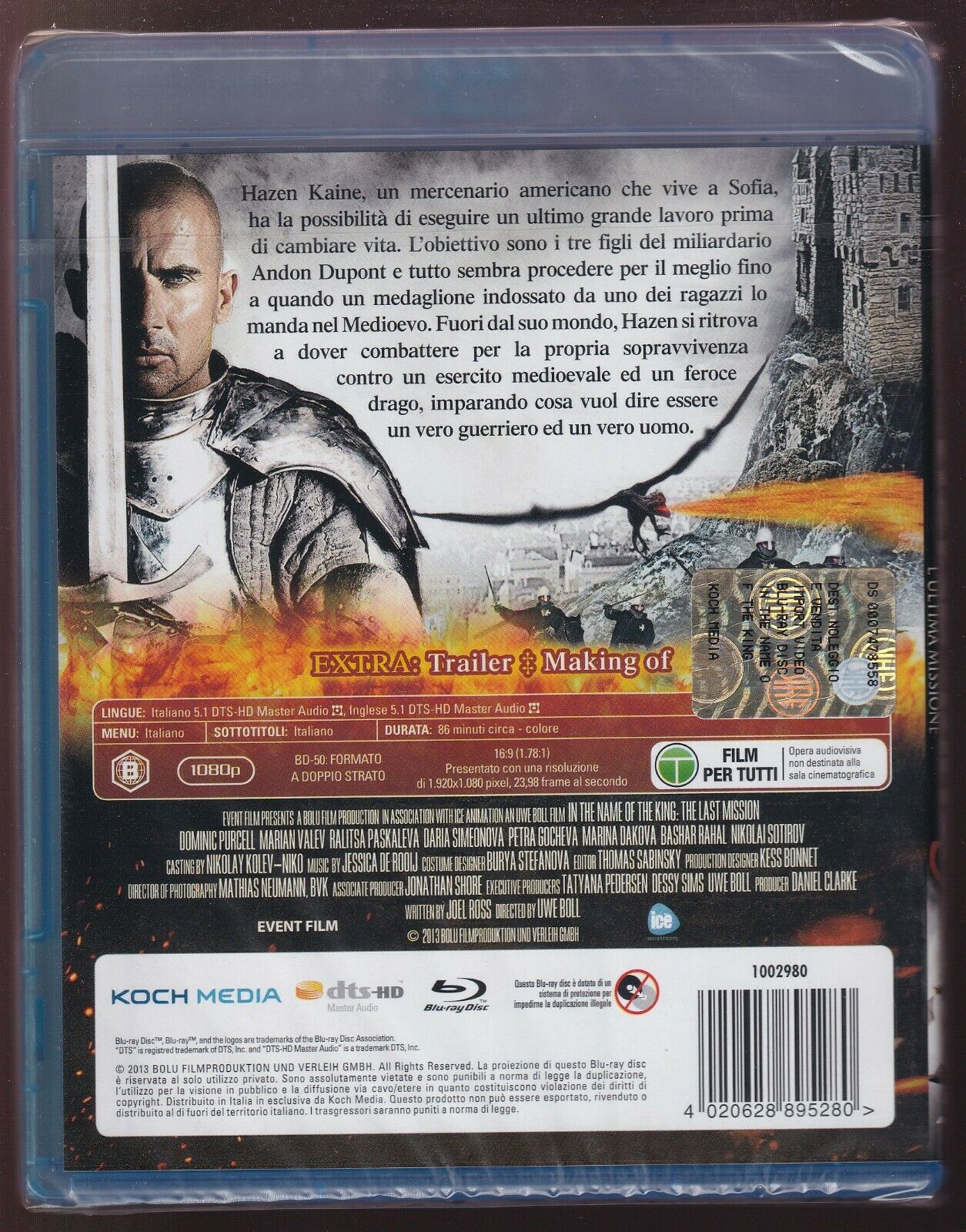 EBOND In The Name Of The King 3 - L'ultima Missione BLURAY  BLURAY BLURAY D572501