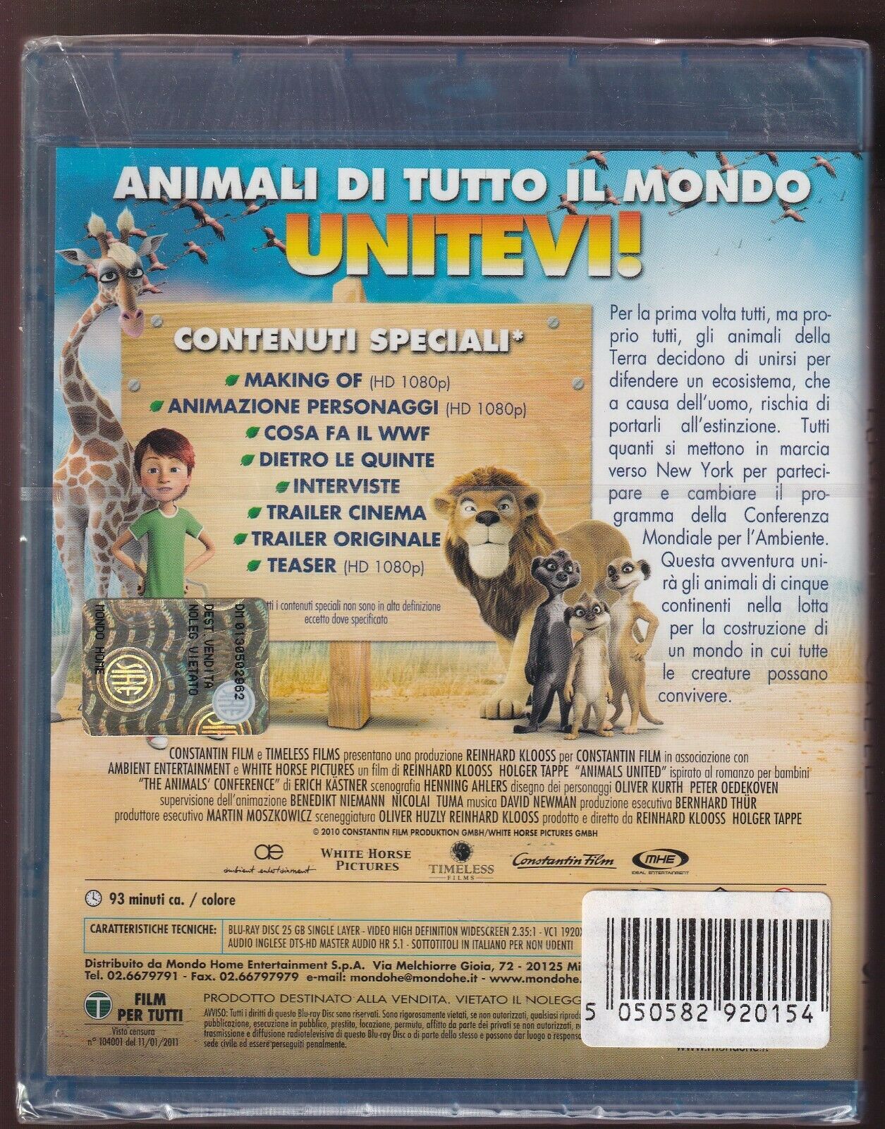 EBOND Animals United  BLURAY D572601