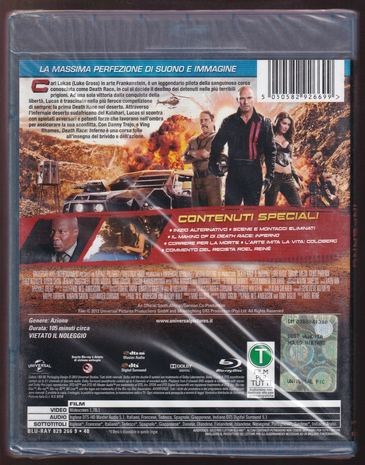 EBOND Death Race - Inferno  BLURAY D572605