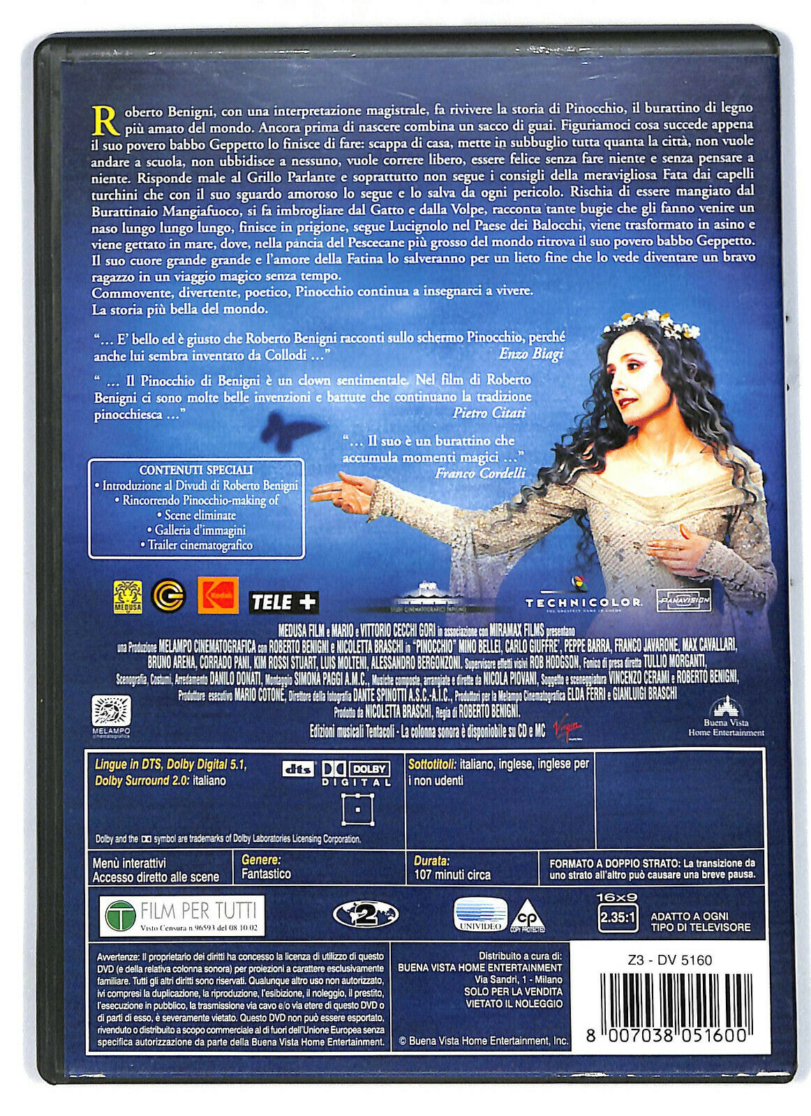 EBOND  Pinocchio DVD D573518