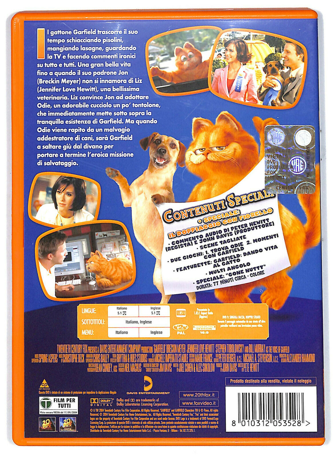 EBOND  Garfield Il Film DVD D573538
