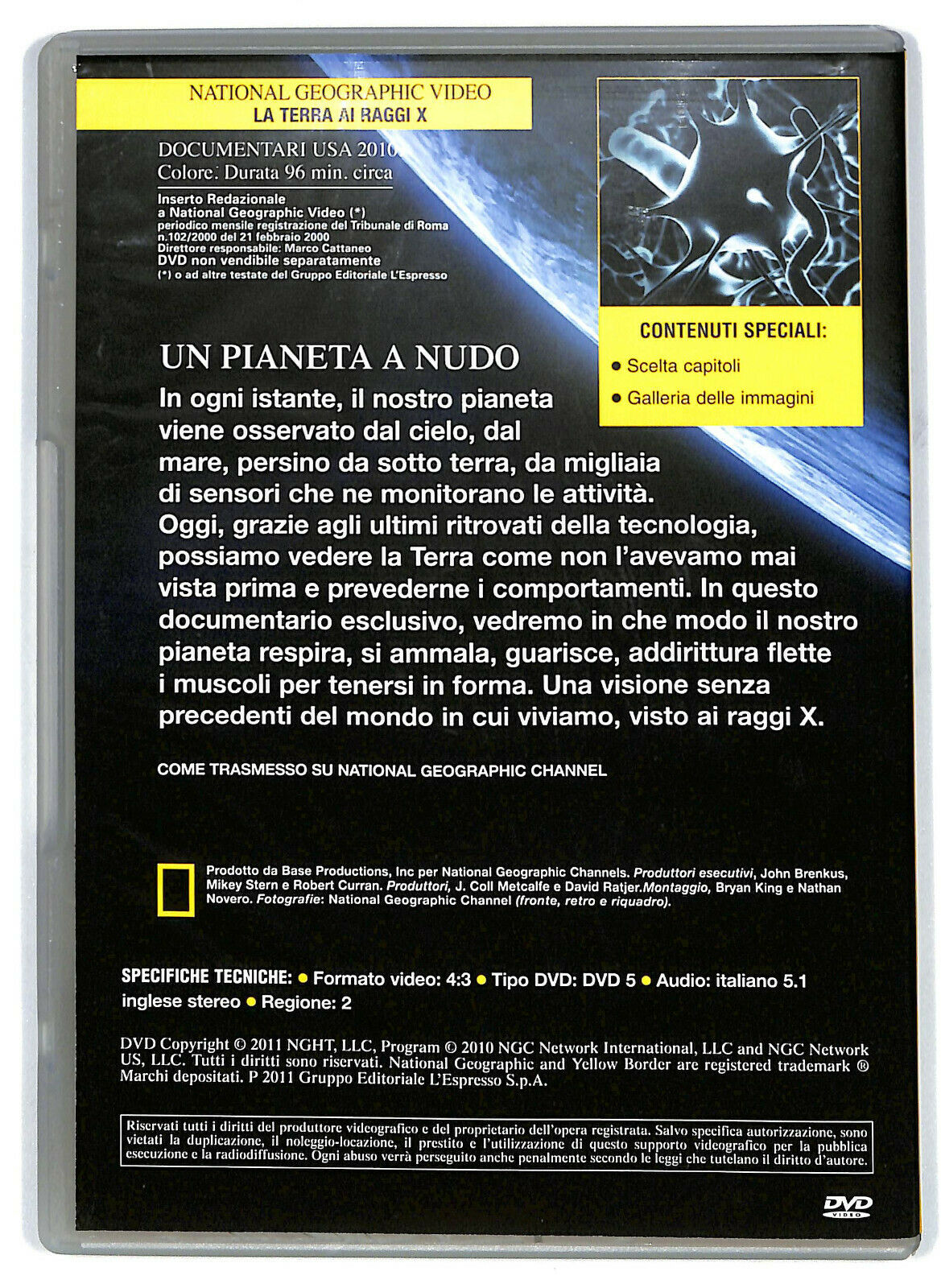 EBOND National Geographic - La Terra Ai Raggi x DVD D573551