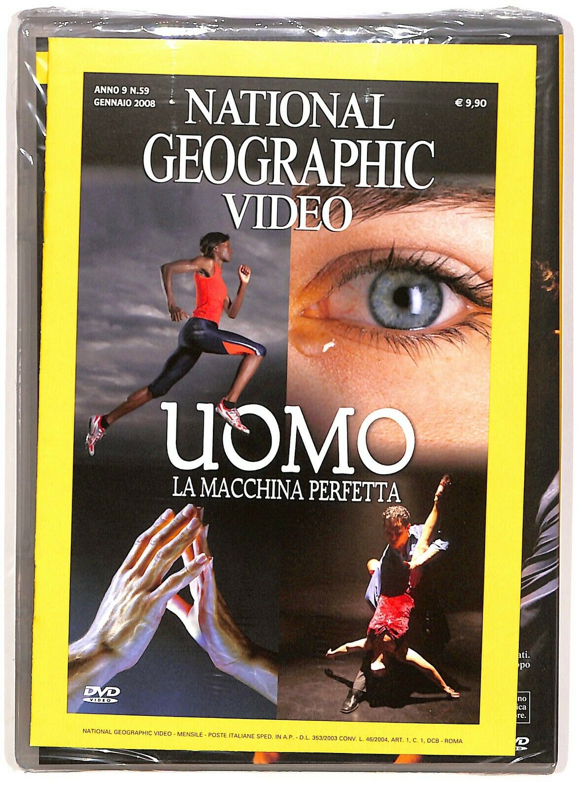 EBOND Uomo La Macchina Perfetta - National Geographic Vol.59 DVD Editoriale D573616
